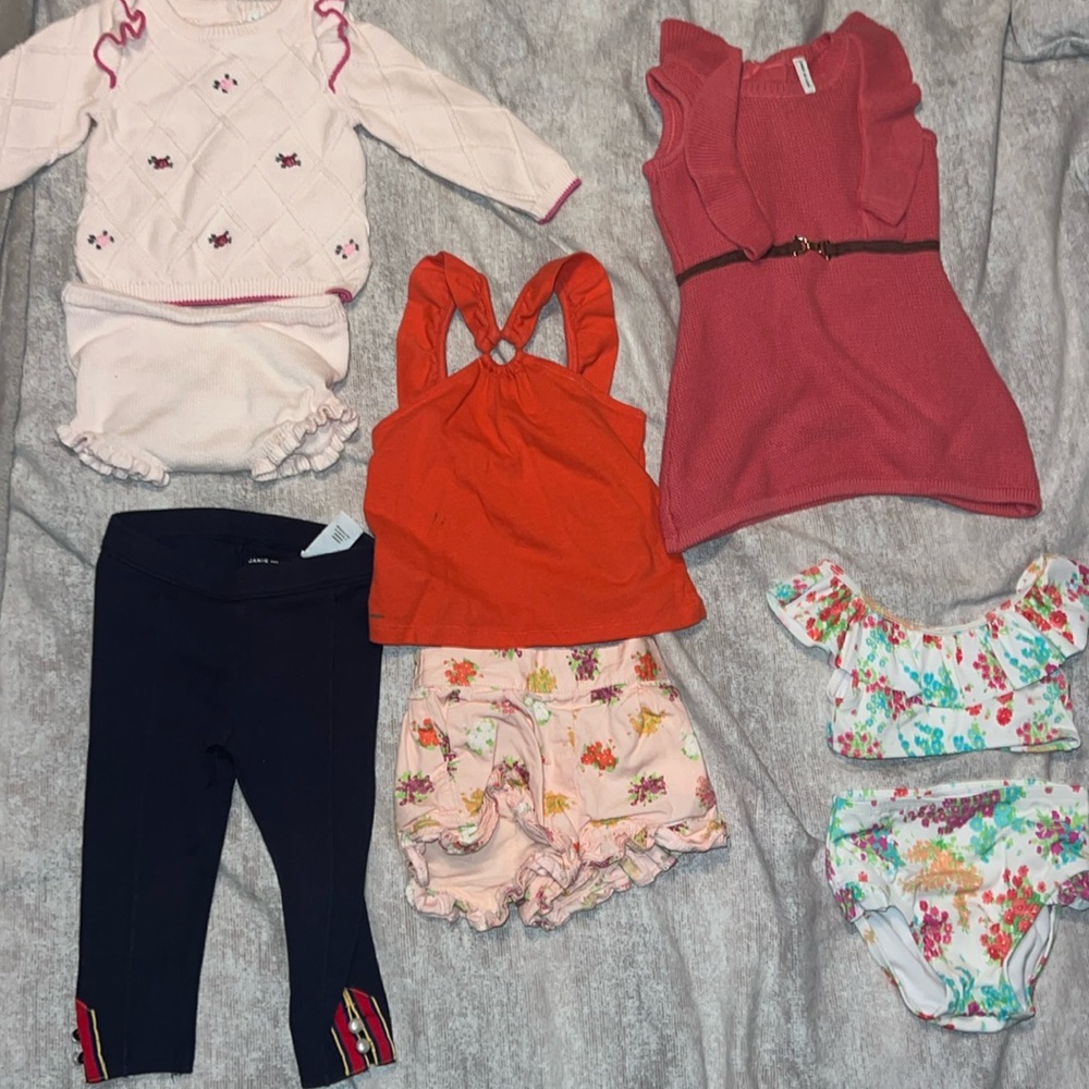 Bundle of Janie and Jack clothes size 12 to 18 months